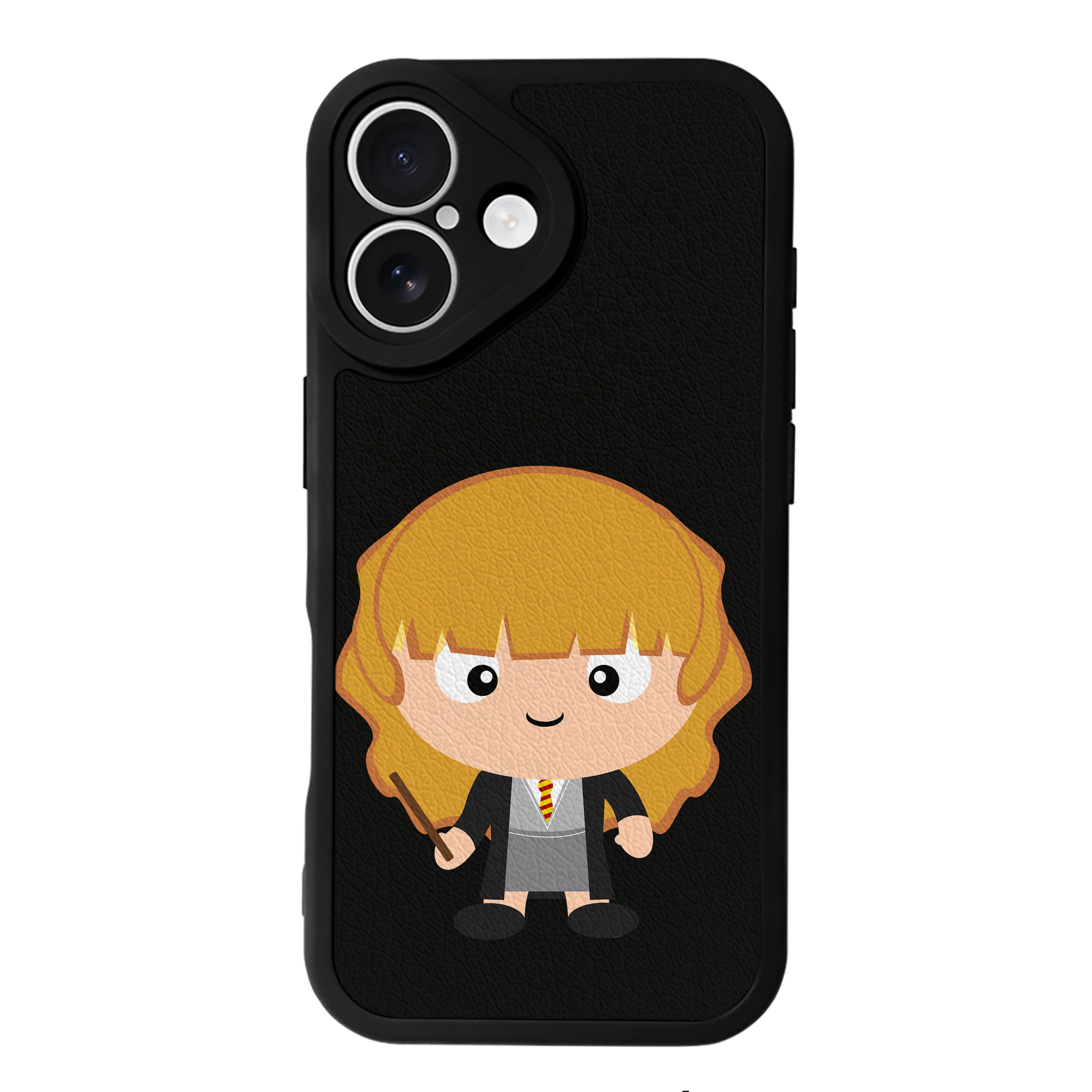 （画像用） Harry Potter ハリー・ポッターシリーズ 【iPhone 16シリーズ対応】シリコンスマホケース（レザー調） 材質：シリコン